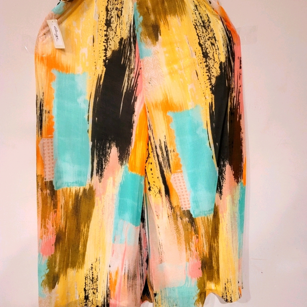 Beige by Eci Palazzo Pants